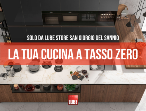 Compra la tua Cucina a Tasso Zero da Lube Store di San Giorgio del Sannio